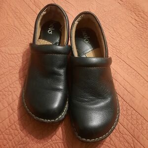 B.O.C Clog Shoes Black Leather